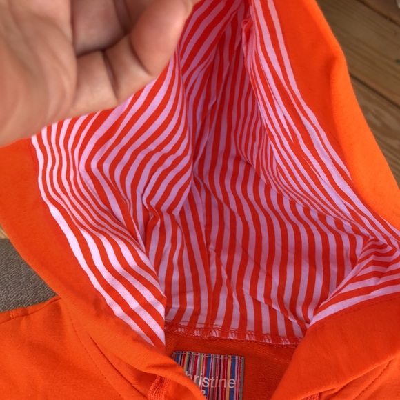 NWT! - CHRISTINE & TAYLOR Ruched Pocket Zip-Up Hoodie GATORS Sweatshirt - Picture 10 of 14